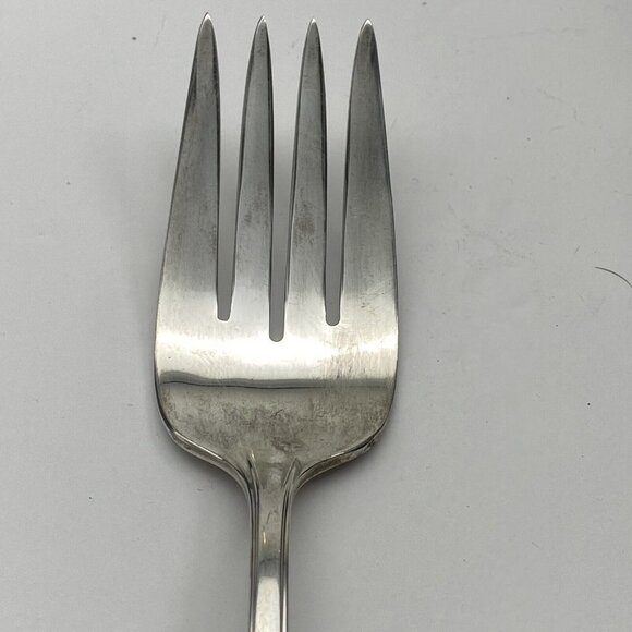 VTG Crown Radiance International Cold Meat Fork‎ Silver Plate Silverware 1939 - Picture 4 of 8
